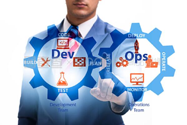 devOps軟件開發它的概念。